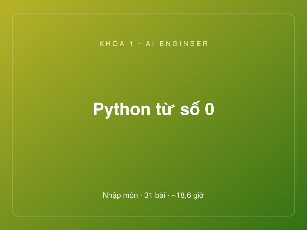 Python từ số 0