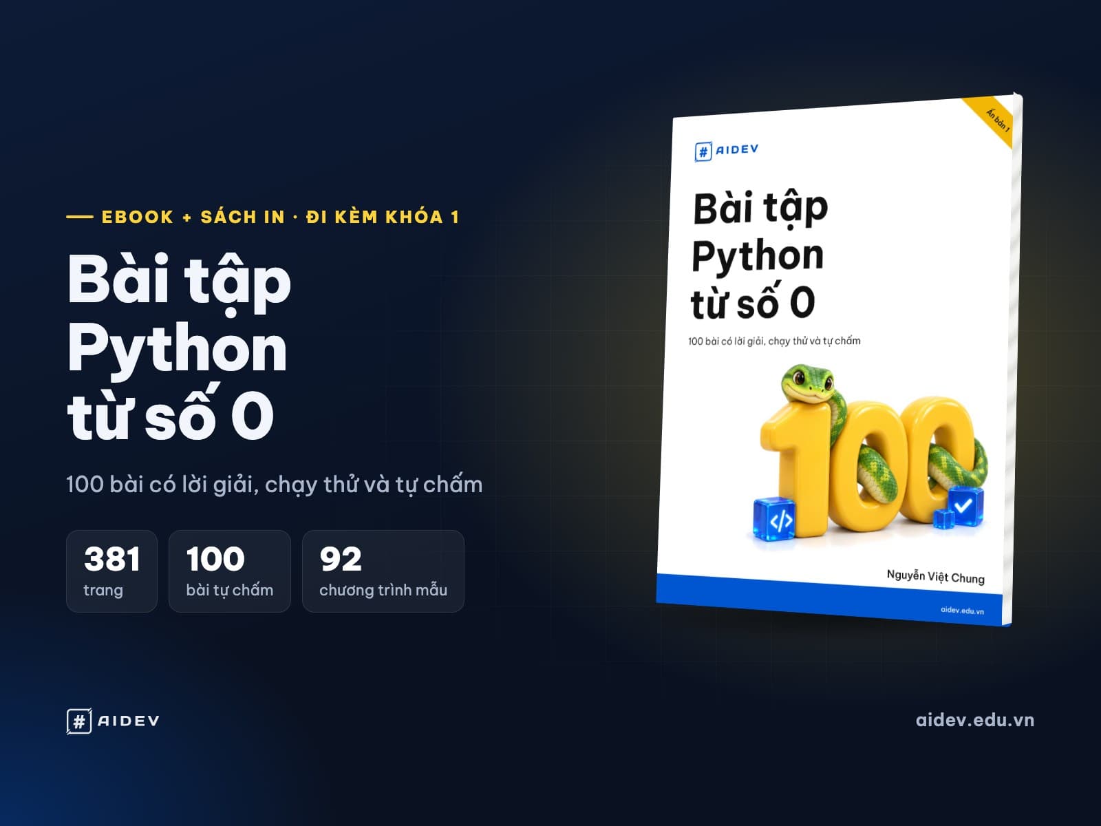 Sách Bài tập Python từ số 0