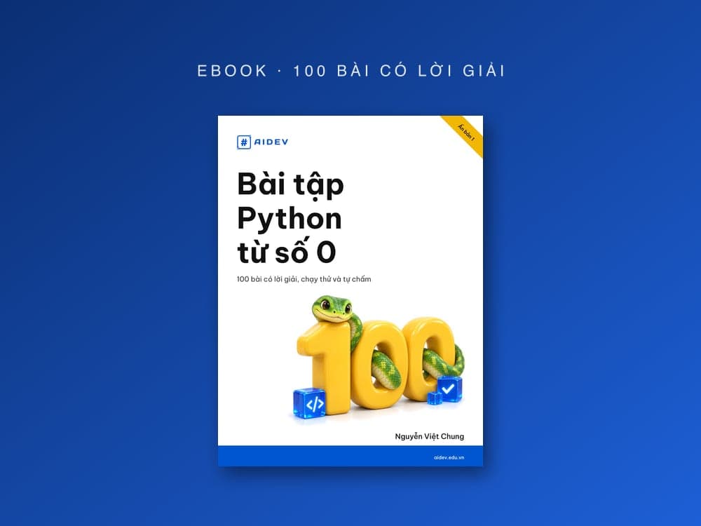 Ebook Bài tập Python từ số 0