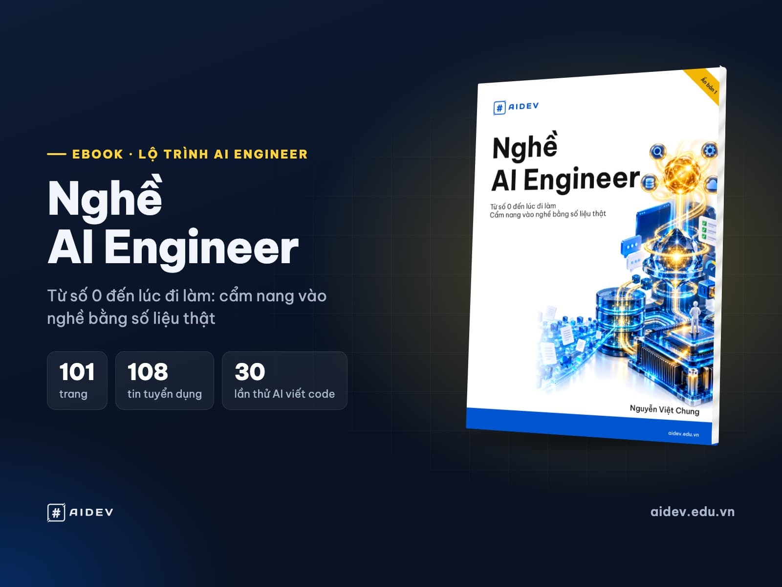 Sách Nghề AI Engineer: từ số 0 đến lúc đi làm